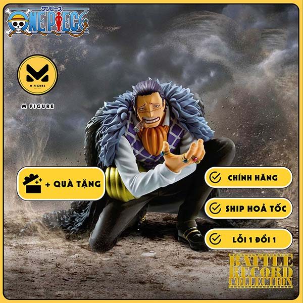 MÔ HÌNH Sir Crocodile - One Piece - Battle Record Collection (Bandai Spirits) FIGURE CHÍNH HÃNG