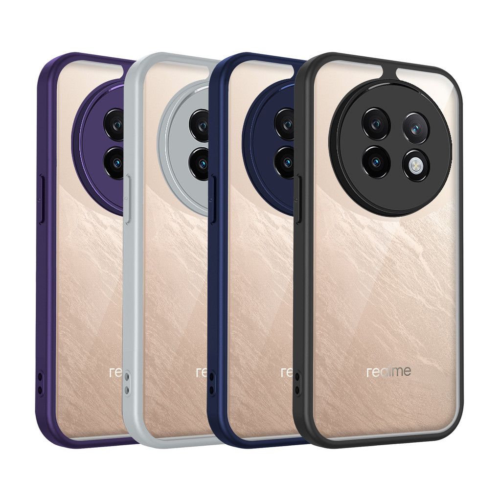 Ốp lưng Realme 13 5G Vỏ trong suốt mờ sang trọng cho Ốp điện thoại Realme 13 5G