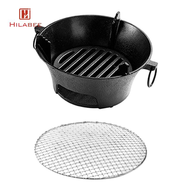 Bếp Cắm Trại Mini BBQ Than Nướng BBQ Nhà Hàng Than Hibachi Nướng