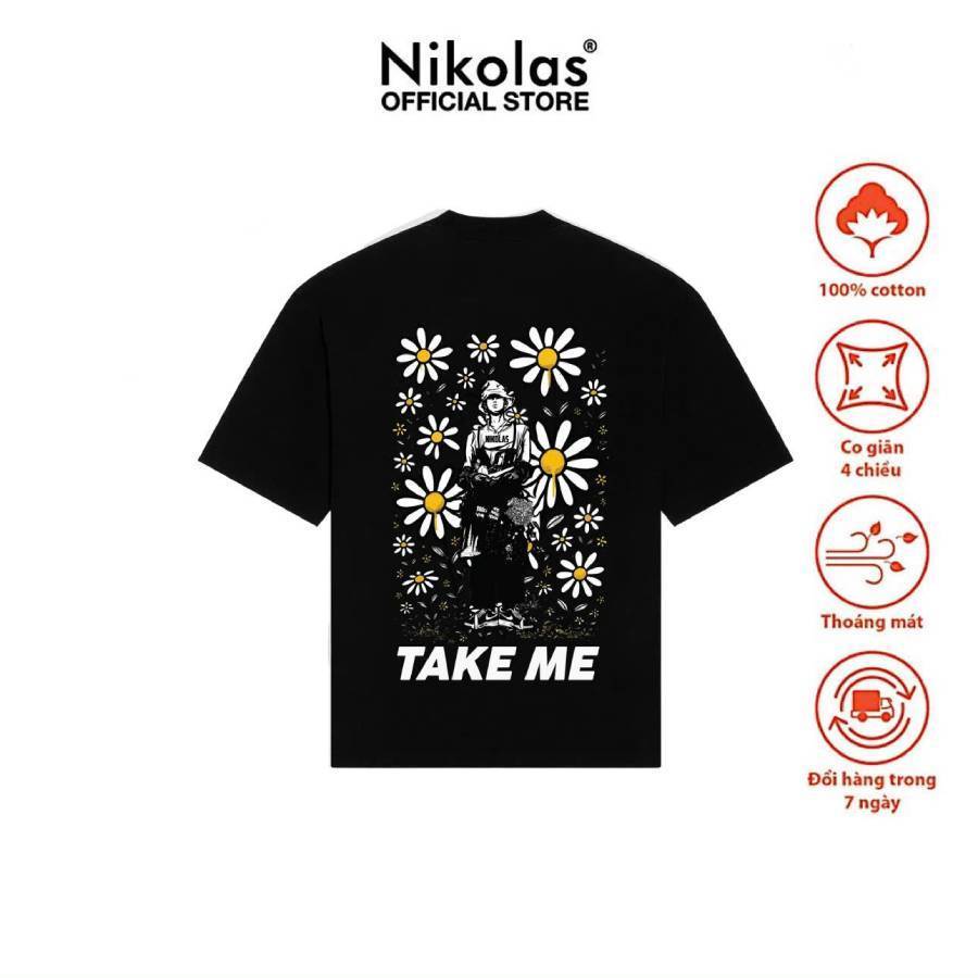 Áo thun Nam Nữ Unisex Nikolas GD3 Tee