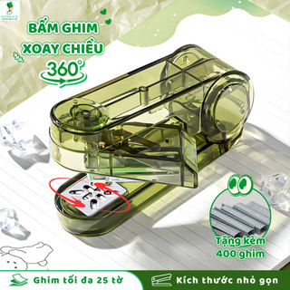 Đây là máy bấm kim thân thiện với môi trường, dễ sử dụng và thích hợp để đóng báo cáo.