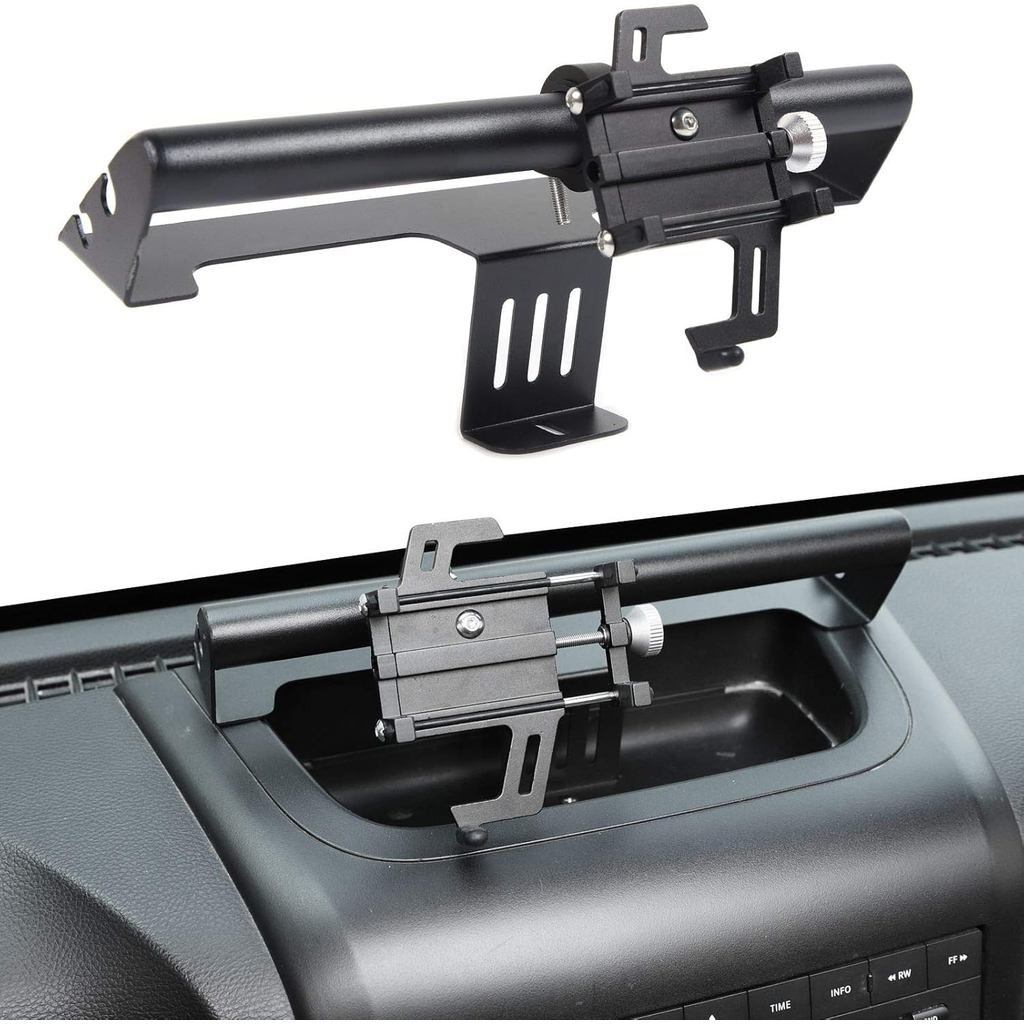 Giá đỡ điện thoại di động Dash hạng nặng cho cửa 2011-2018 Jeep Wrangler JK JKU 2 / 4