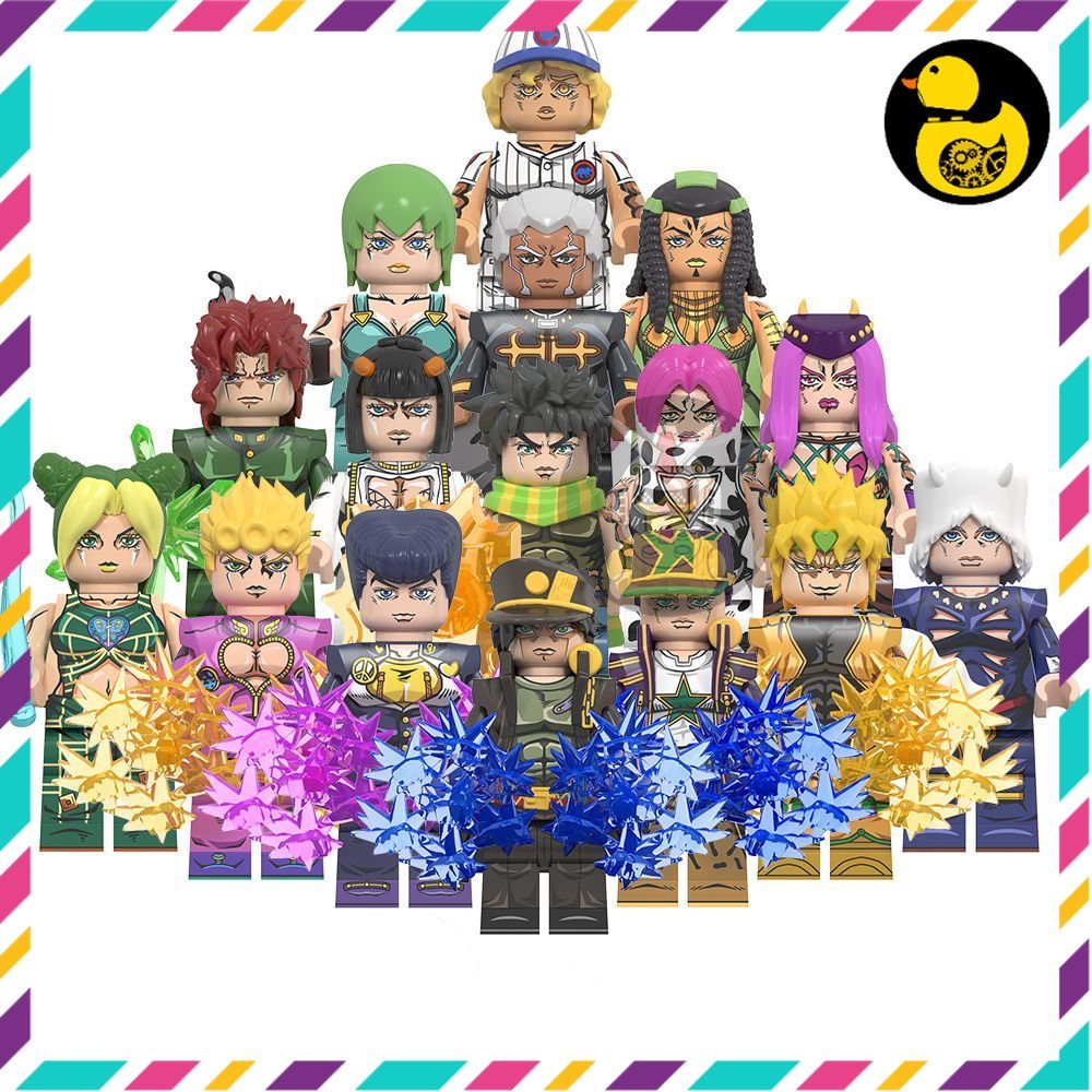 Mô Hình Nhân Vật Cuộc Phiêu Lưu Kì Quái Của JoJo Manga Anime JoJo's Bizarre Adventure WM6160 WM6161