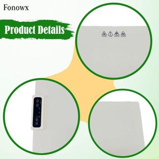 Fonowx Máy hâm nóng thực phẩm điện Phích cắm EU Dễ dàng làm sạch Tấm sưởi ấm cho thực phẩm Khay sưởi ấm điện Thảm sưởi ấm thực phẩm cho bàn ăn Buffet