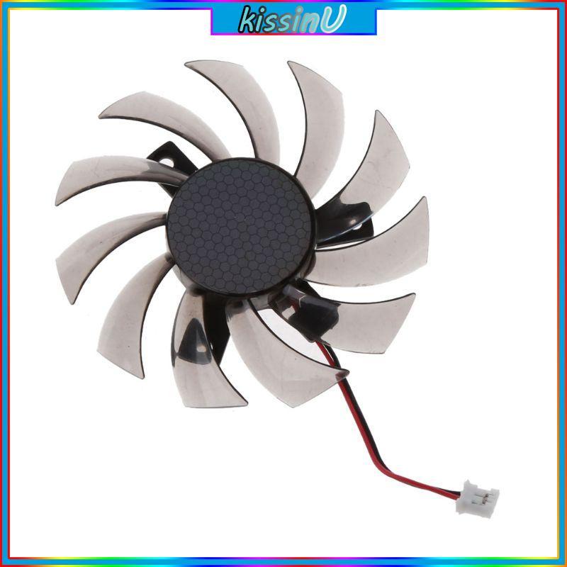 Kiss 2P Quạt Làm Mát Cho Gigabyte 6850 7970 GTX 460 GTX560Ti Card Đồ Họa Quạt Làm Mát