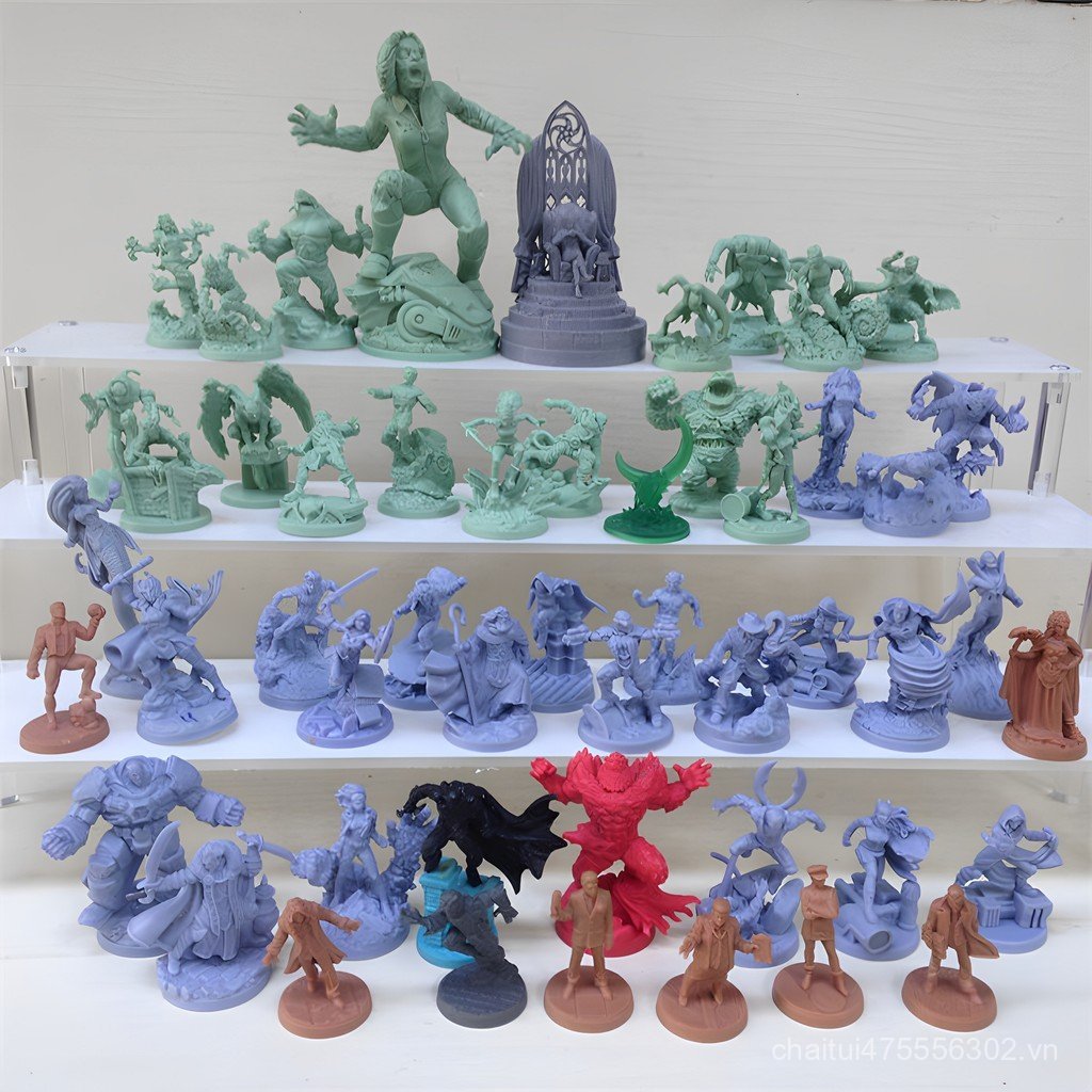 D DC Truyện Tranh Anh Hùng Zombie Siêu Nhân Batman Sea King Marvel Board Game Chiến Tranh Cờ Vua Hàn