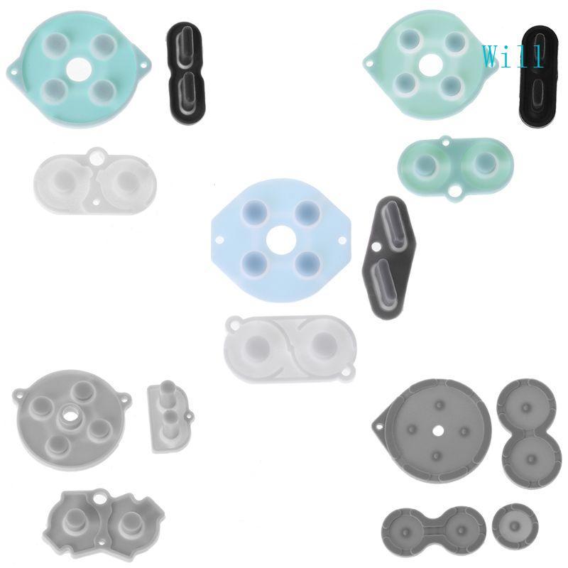 Bộ phận thay thế miếng đệm cao su dẫn điện A-B D-Pad cho Game Boy Classic GB cho GBA