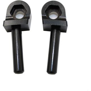 Easygo Cặp Kính Chắn Gió Xe Máy Gắn Cố Định Bu Lông Vít Cho Xe BMW R1200GS ADV 2004-2012 (Đen)