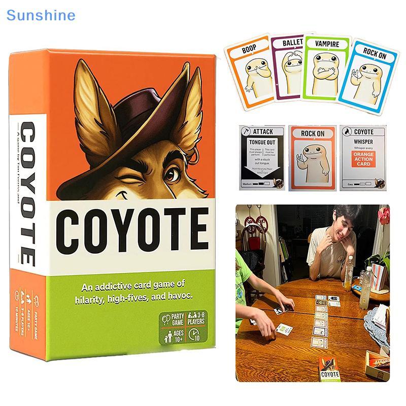 Trò chơi Sun Coyote, Trò chơi bài tiệc Coyote, Gặp gỡ trò chơi bài đóng gói hành động đầy đủ năm và 