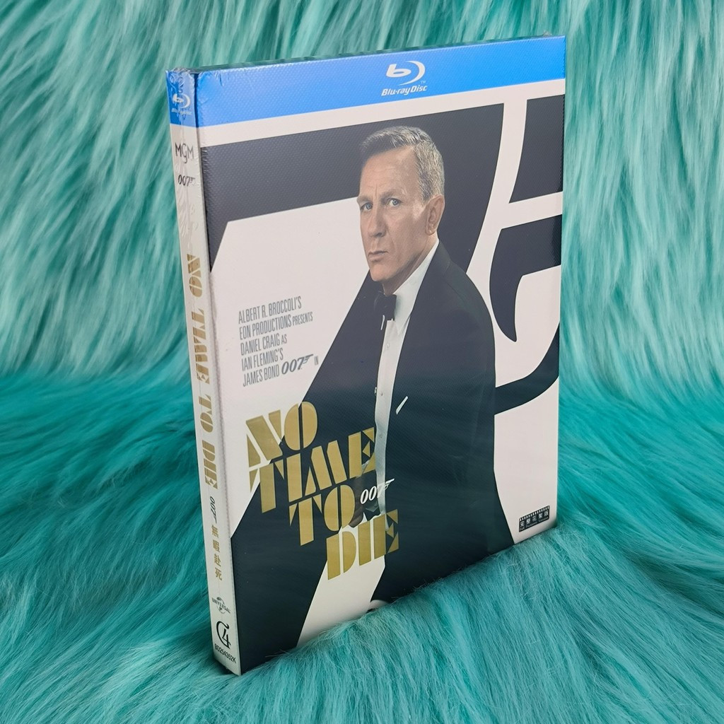 A352 Blu-ray Movie 007: No Time To Die (2021) BD25 Tiếng Anh Tây Ban Nha Bồ Đào Nha Thái Chine Nhập 