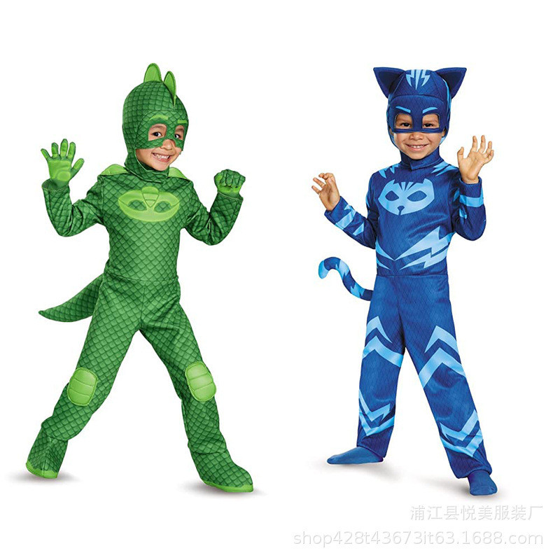 Hàng sẵn có Bộ đồ ngủ có mặt nạ Pan Children Peter Pan Hero Performance Trang phục cosplay Halloween