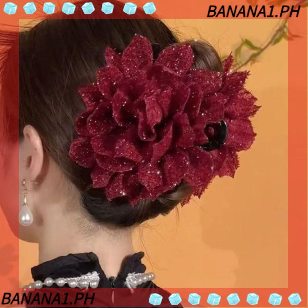 Kẹp Tóc BANANA, Mũ Kẹp Tóc 11 / 13cm, Kẹp Cá Mập Nữ Hai Mặt