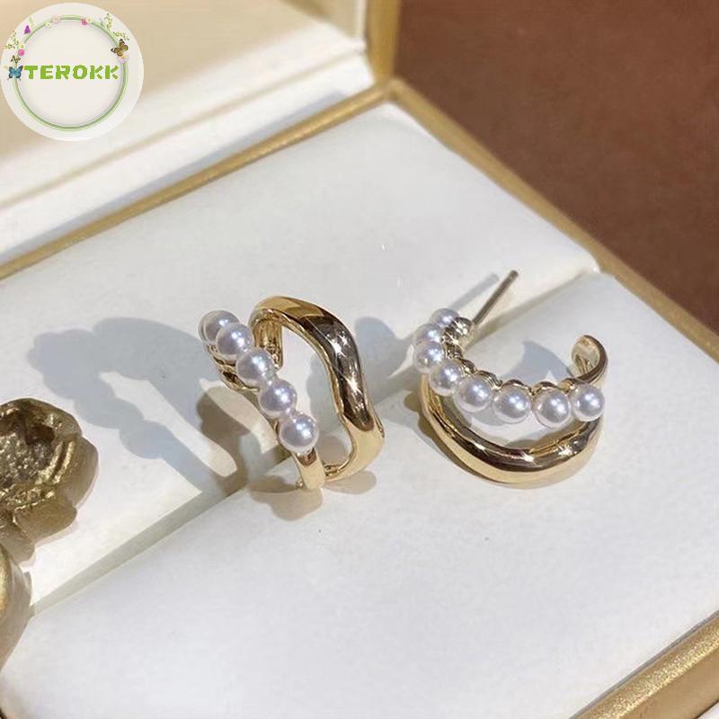 Kẹp tai retro hip hop zircon đơn giản, phù hợp hello girl Việt Nam