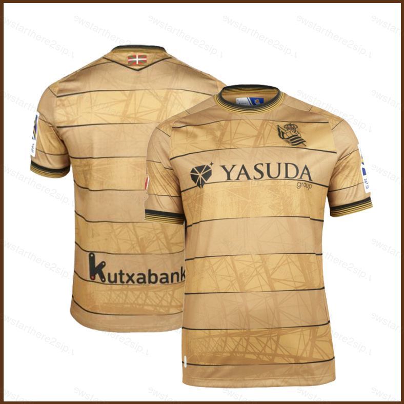 Áo bóng đá Real SociedadAway match LaLiga 2024-25, đa kích thước phù hợp trẻ em và người lớn