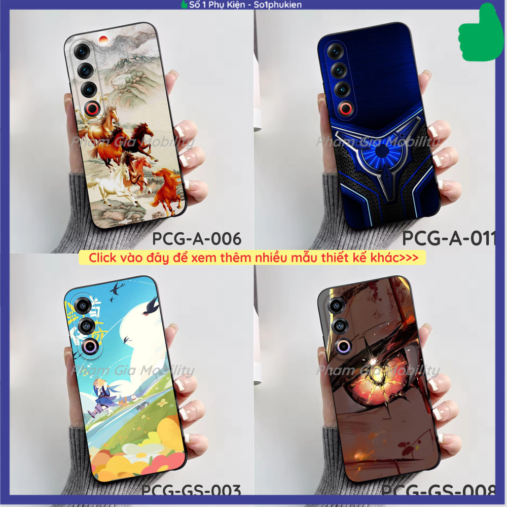 Ốp lưng Meizu 21/ 21 Note/ 21 Pro/ 20/ 20 Classic dẻo đen đen in hình cute, công nghệ nhiều mẫu đẹp 