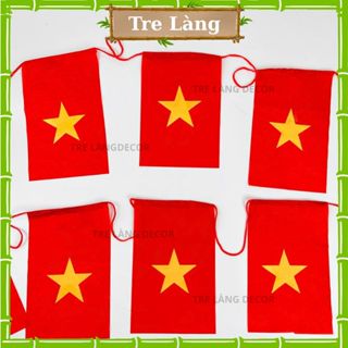  Dây cờ treo sao đảng đỏ 10 mét dây cờ tam giác khai giảng cờ tổ quốc  treo lễ tết hội nghị phụ kiện decor Tre làng 