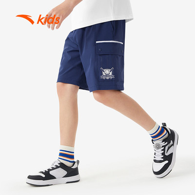 Quần Short Thời Trang Bé trai ANTA KIDS Knitted Cropped Pants 3525B8717. Sports Big Kids 7-14 Years