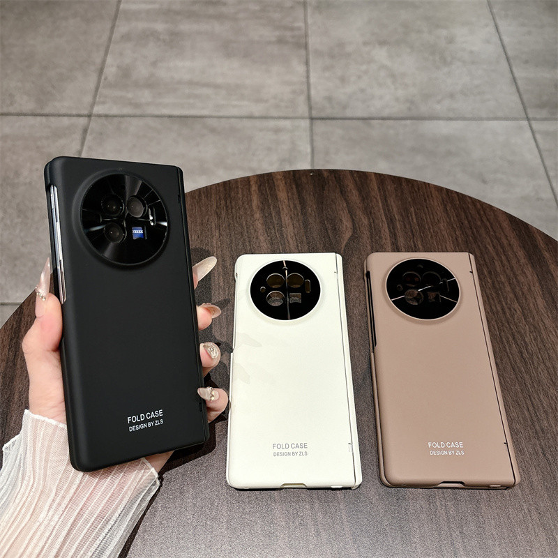 Ốp Lưng Chống Sốc Gấp Siêu Mỏng Cho VIVO X Fold3 Pro Fold3 Fold 3 Pro 5G Bảo Vệ Màu Kẹo Bìa Cứng