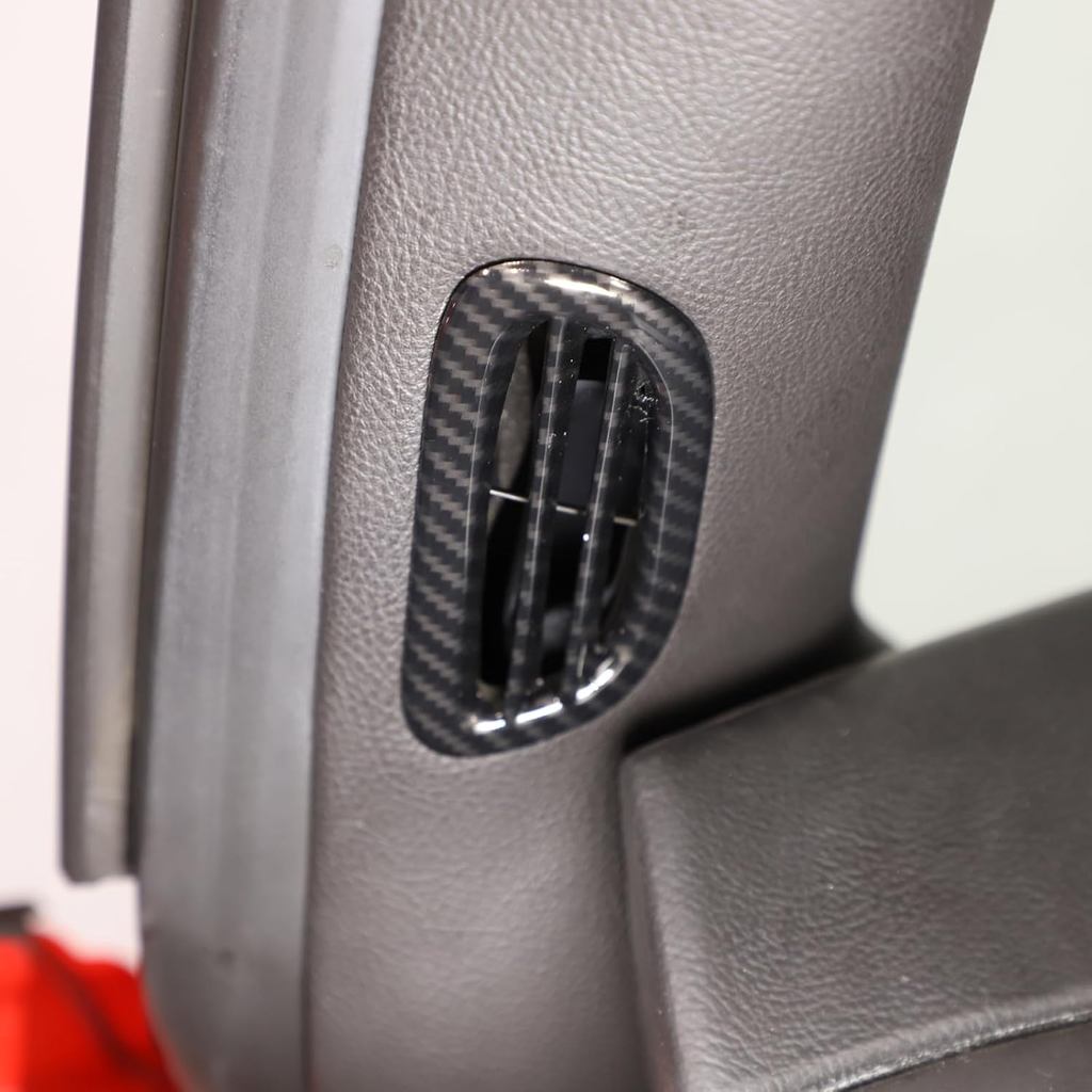 A-Pillar AC Air Vent Outlet Panel Cover Trim Tương thích với Chevy Corvette C6 2005-2013, ABS A Pill