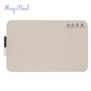 Thảm sưởi ấm thực phẩm MagiDeal, Khay sưởi ấm bằng điện Tấm ấm có thể điều chỉnh nhiệt độ 300W Máy hâm nóng thực phẩm cho mùa thu Sử dụng hàng ngày Tập hợp