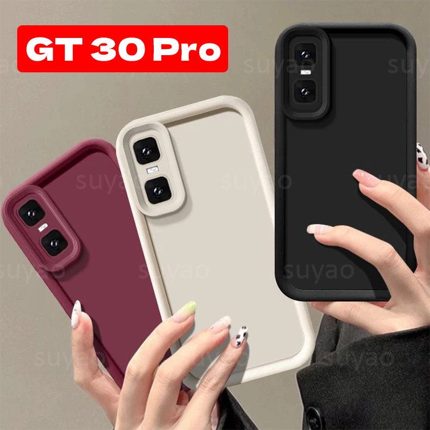 Dành Cho infinix GT 30 Pro 20 GT30 30Pro 2025 Ốp lưng Silicon Mềm Màu Trơn Sang Trọng GT30Pro GT20Pr