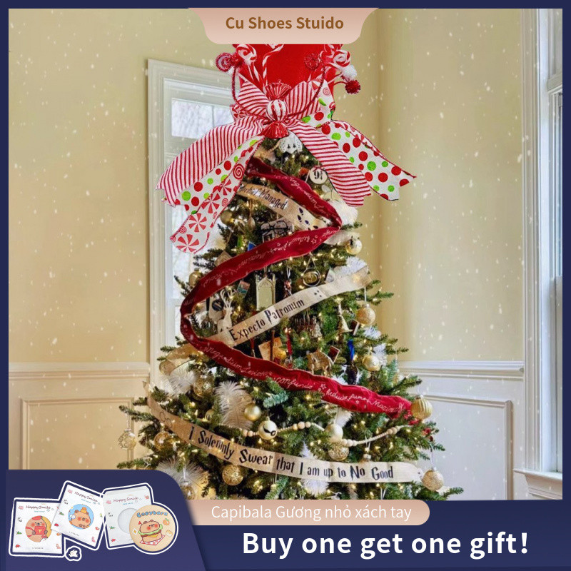 Gift Top Star Compressible Christmas Folding Candy Christmas Tree Decoration Bow Top Hat~Christmas T