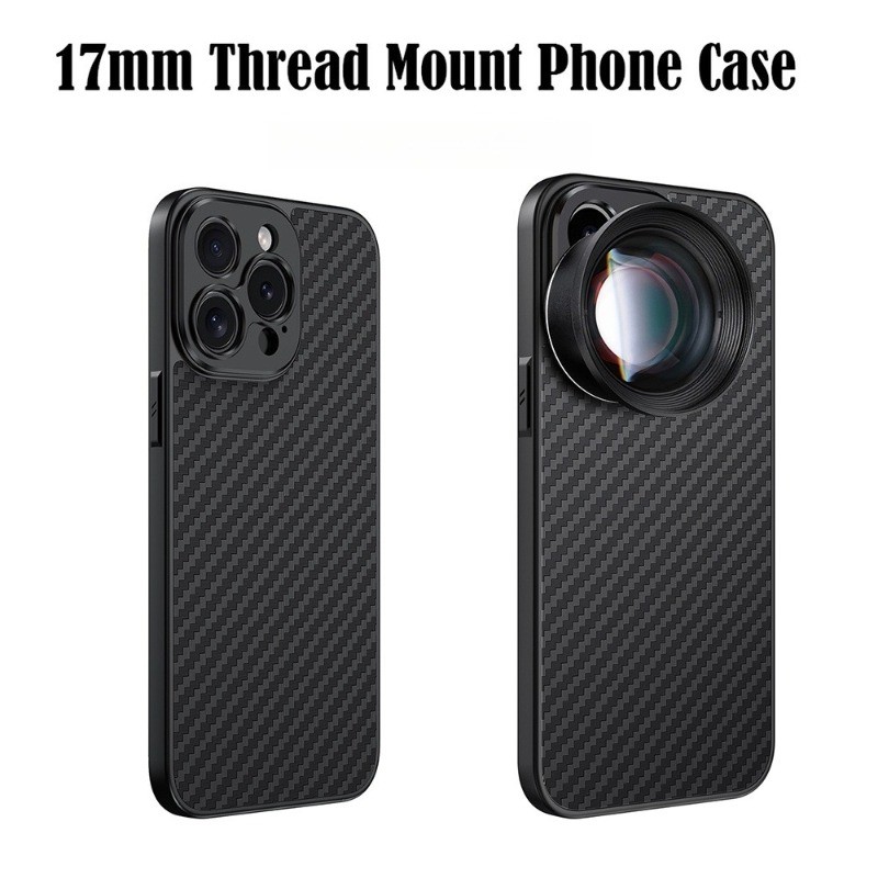 Ốp Điện Thoại 17mm Bảo Vệ Ống Kính Máy Ảnh Cho iphone 15 pro max plus ulanzi apexel kase