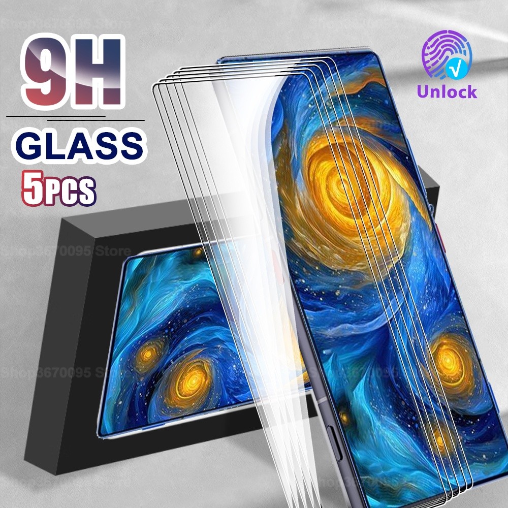 5 Chiếc Cho ZTE Nubia Z80 Ultra unlok Bảo Vệ Màn Hình ZTE nubia Z80 Siêu Bảo Vệ Phim Kính Z80Ultra