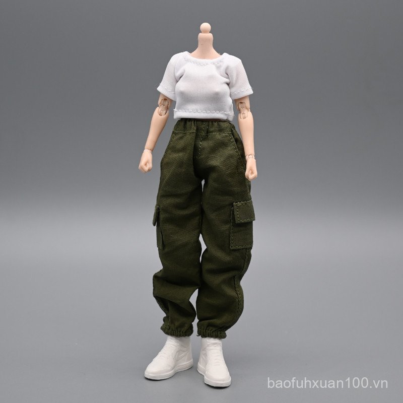 1 / 12 Lính Áo Thun 20cm romankey Ốc Vỏ Nữ Thần Thiết Bị figma Body Quần Áo