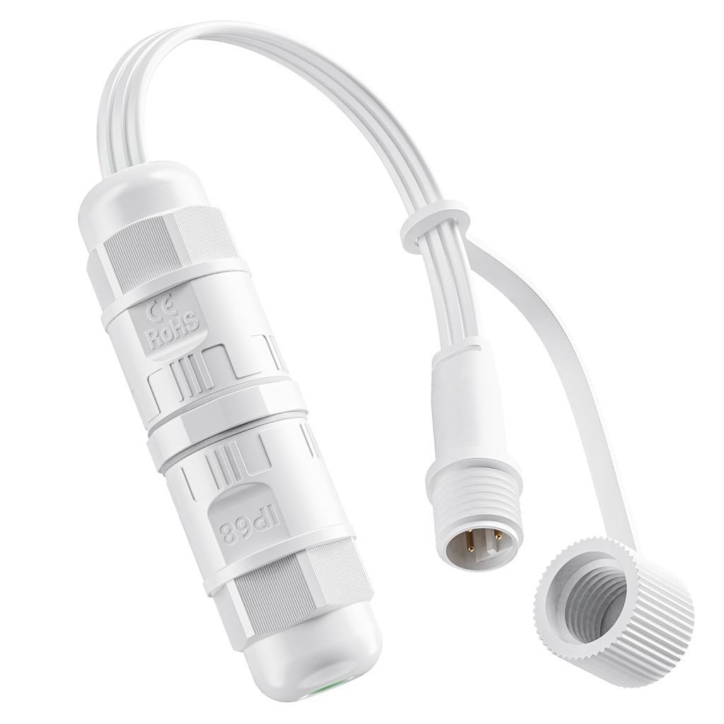 Đầu ra đầu nối nối cho đèn ngoài trời có thể cắt Govee — Tương thích với Govee H706A, H706B, H706C, 