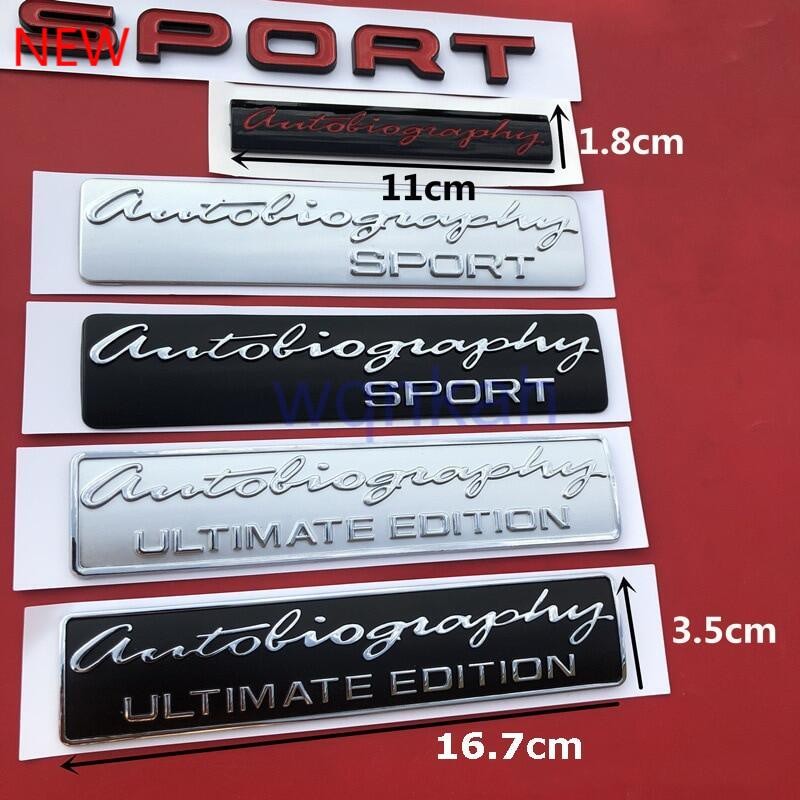 2024 MỚI Range Rover Executive Limited Car Trunk Logo Sticker of Handwriting SV Autobiography Ultima