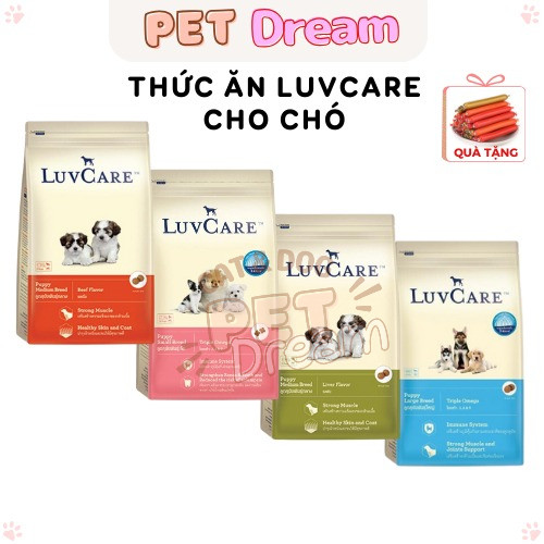 Thức Ăn Luvcare Cho Chó Mọi Lứa Tuổi