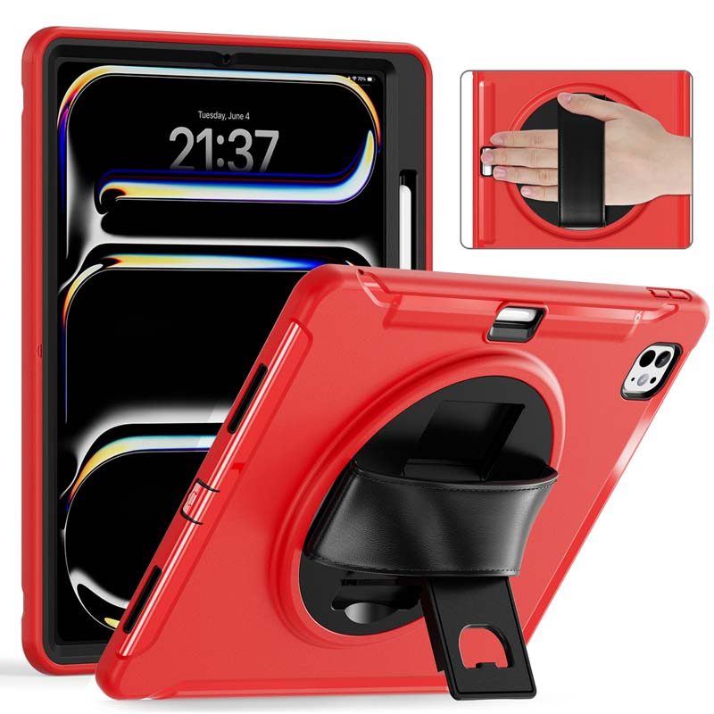 Ốp lưng quay cho iPad Pro M5 11 inch A3357 A3358 A3359 M4 A2836 A2837 A3006 case Vỏ chống rơi lai có