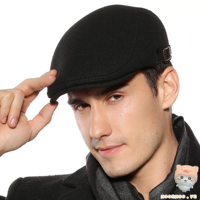 Mũ Newsboy điều chỉnh được mặt trăng dành cho nam, phù hợp style Gatsby Ivy League và làm mũ lái xe