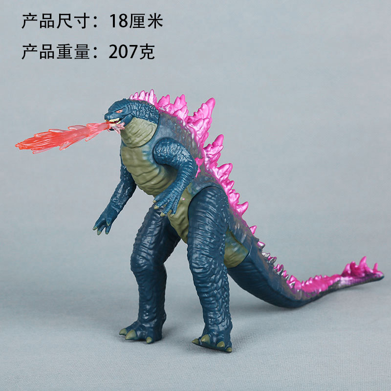24 Godzilla vs King Kong Movie Rise Rise Scar King Snow Monster Joint Mô hình trang trí di chuyển