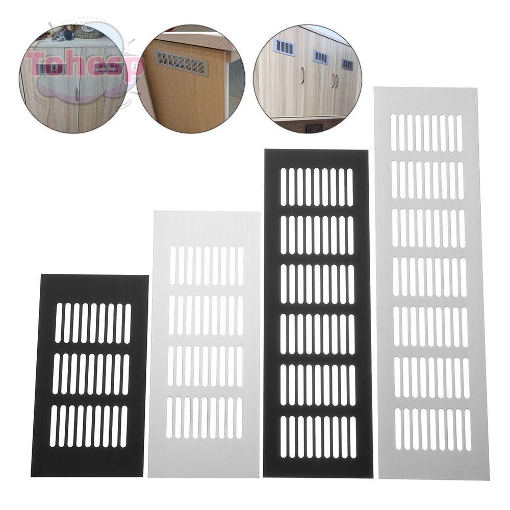 TOHESP Air Vent Decor Bền Louver Hợp kim nhôm Tủ quần áo Giày Phụ kiện tủ quần áo Máy thông gió Lưới
