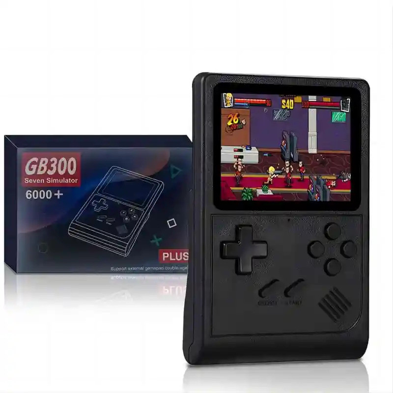 GB300 Máy Chơi Game Cầm Tay Di Động Màn Hình 3.0 inch Tivi Video Máy Chơi Game AV Đầu Ra Retro Máy C