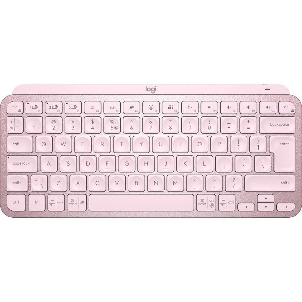 Bàn phím không dây Logitech MX Keys Mini Hồng (920-010507)
