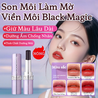Son Môi Cao Cấp Không Dính Ly/Lì Bền Màu Lâu Trôi,Dưỡng Ẩm Căng Bóng/Che Nếp Nhăn, Làm Mờ Rãnh Môi/Tôn Da Trắng Sáng,Mềm