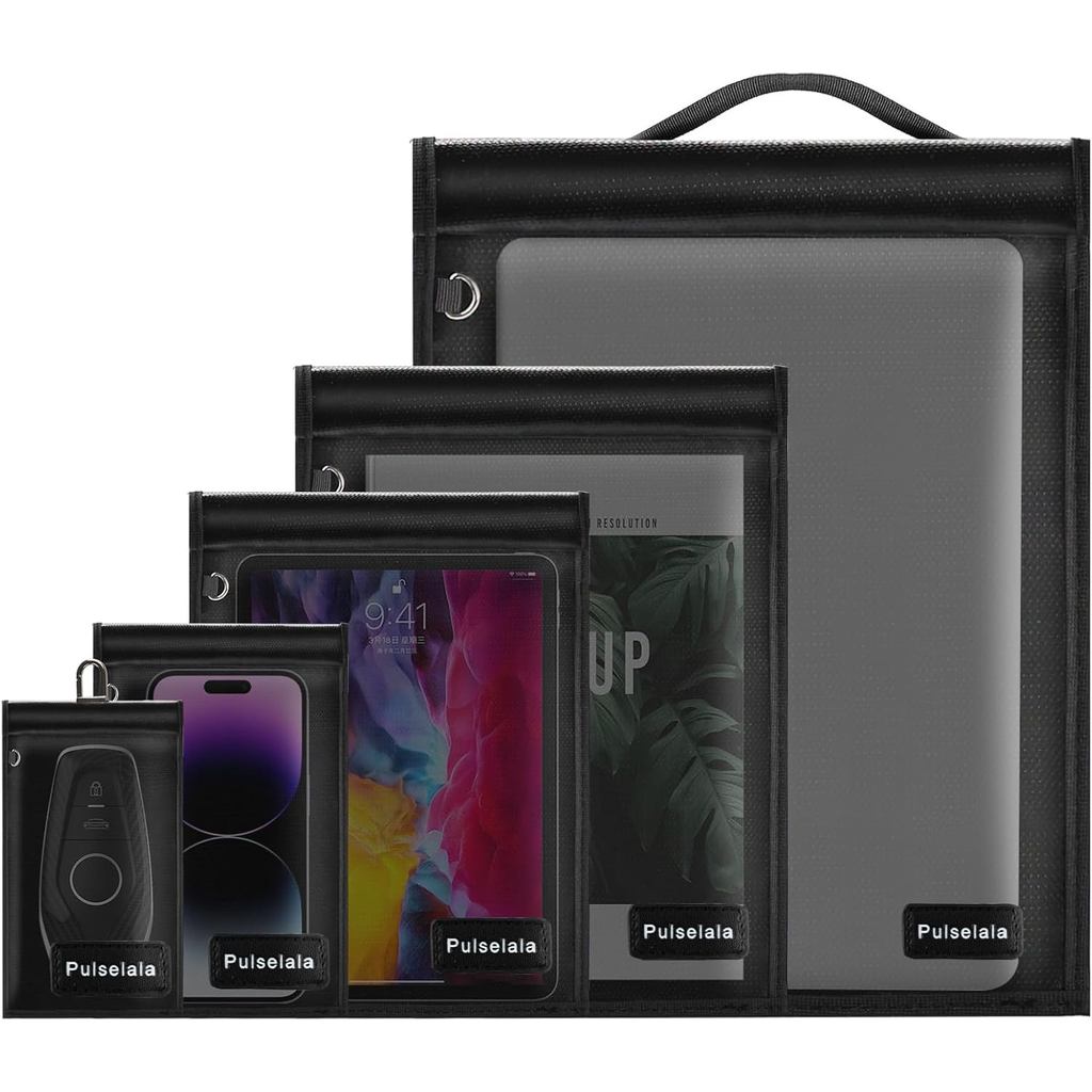 Túi Faraday cỡ lớn Chống nhấn mạnh cho chìa khóa ô tô & điện thoại & máy tính bảng & máy tính xách t