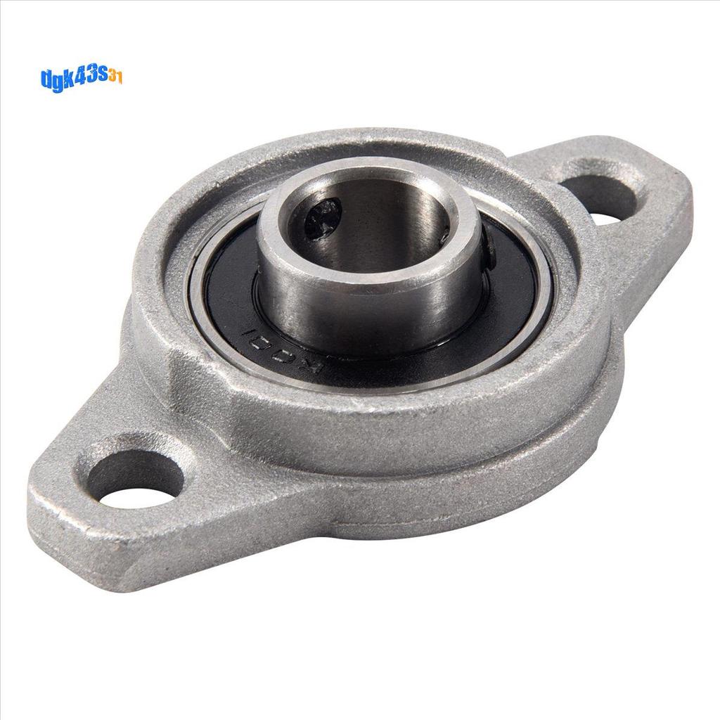 FL001 Hợp kim kẽm 12mm Lỗ khoan tự căn chỉnh Gối khối mang Mặt bích