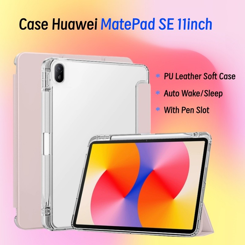 Ốp lưng Huawei MatePad SE 11 inch Flip Casing Mate Pad 11 "/ Huawei Pad 11 inch Soft Case Auto Wake 