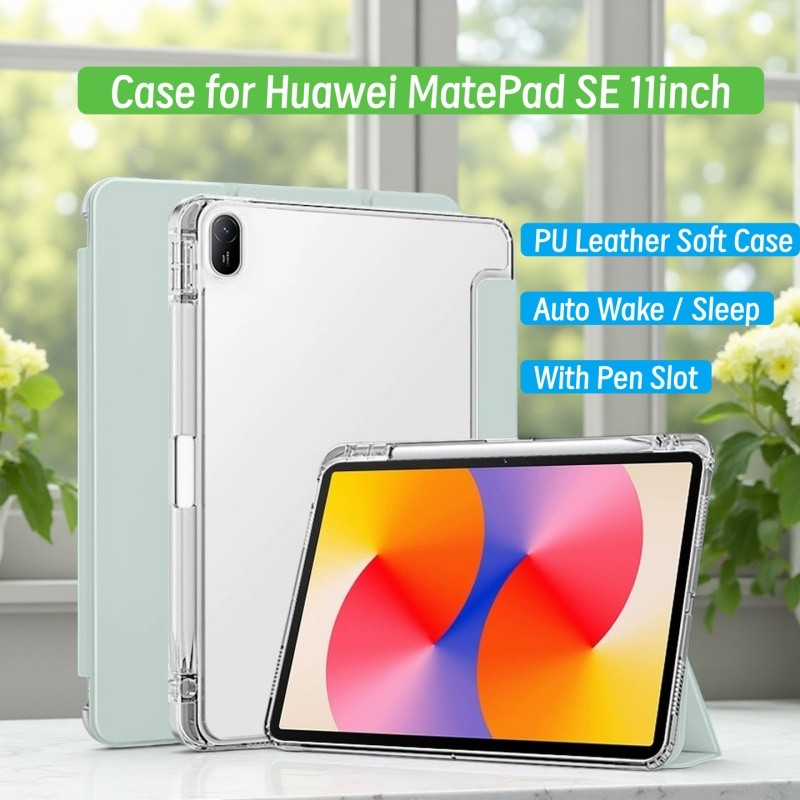 Ốp lưng thông minh Silicon cho Huawei MatePad SE 11 inch / Mate Pad 11 "/ Huawei Pad 11 inch Vỏ thoá