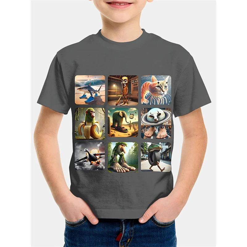 Áo Ngộ Nghĩnh Meme Style Y2K Cho Nam và Nữ