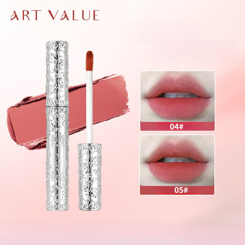 ART VALUE Son bóng lì Matte Velvet vỏ bạc màu bền lâu