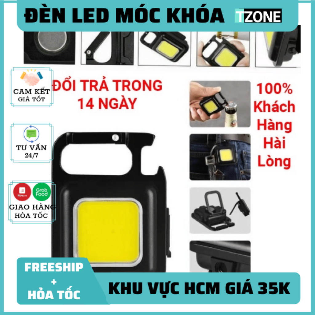 [FREESHIP] đèn led mini siêu sáng , đèn pin mini siêu sáng móc khóa đa năng, đèn pin mini móc khóa, 
