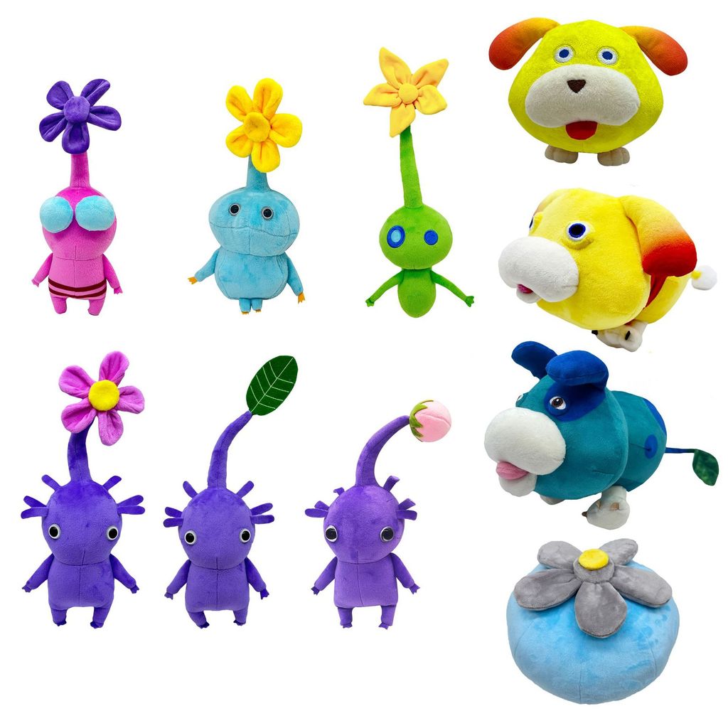 Bán hàng trực tiếp tại nhà máy 2025 ~ Sản phẩm mới Ice Pikmin Plush Ice Pikmin Búp bê sang trọng