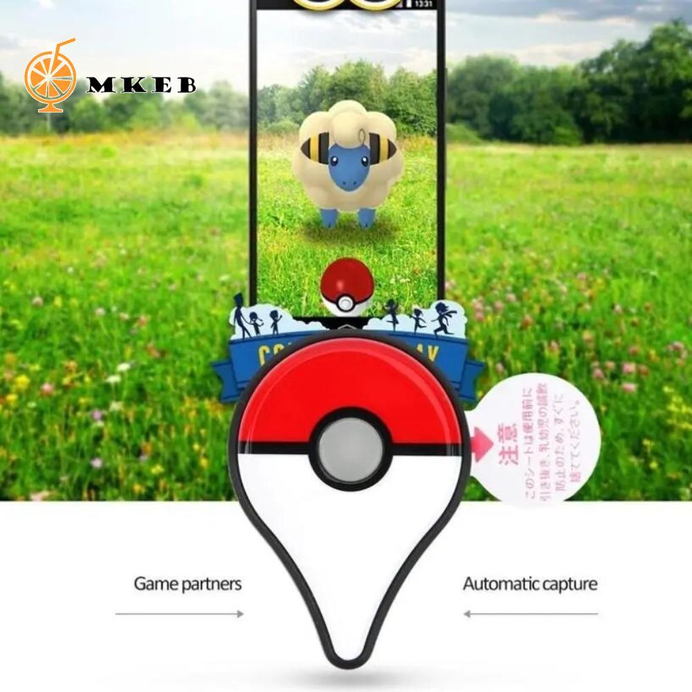 MKEB Pokemon Go Plus có thể sạc lại, Dây đeo cổ tay không dây Tự động bắt Pokemon, Công tắc thông mi