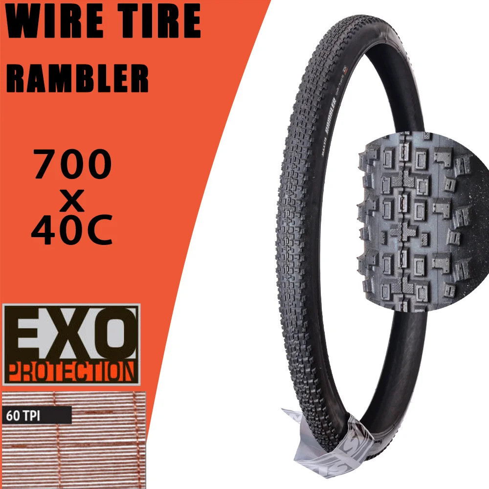MAXXIS RAMBLER DÂY 700x40C / 45C GRAVEL / ADVENTURE Sỏi và bụi bẩn đường đua xe đạp lốp