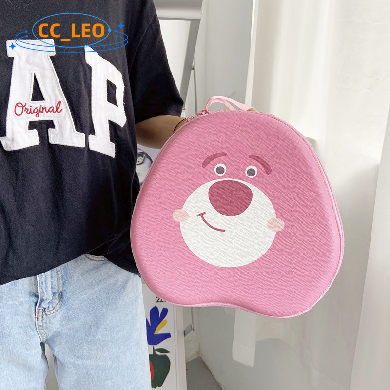 for Bose Quietcomfort Ultra Storage Bag Cute Strawberry Bear Stitch Bose QC45 QC35 QC25 Shockproof C